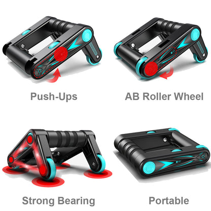 NENGNAI Multifunctional Abdominal Wheel – Foldable & Dual-Purpose