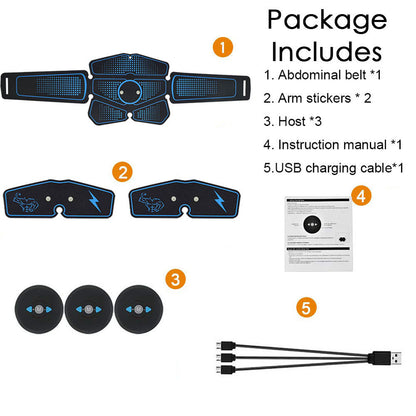 EMS Muscle Stimulator Belt – Smart Fitness Training Tool