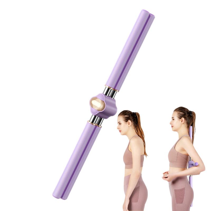 Adjustable Posture Corrector Yoga Stick – Improve Alignment &amp; Flexibility