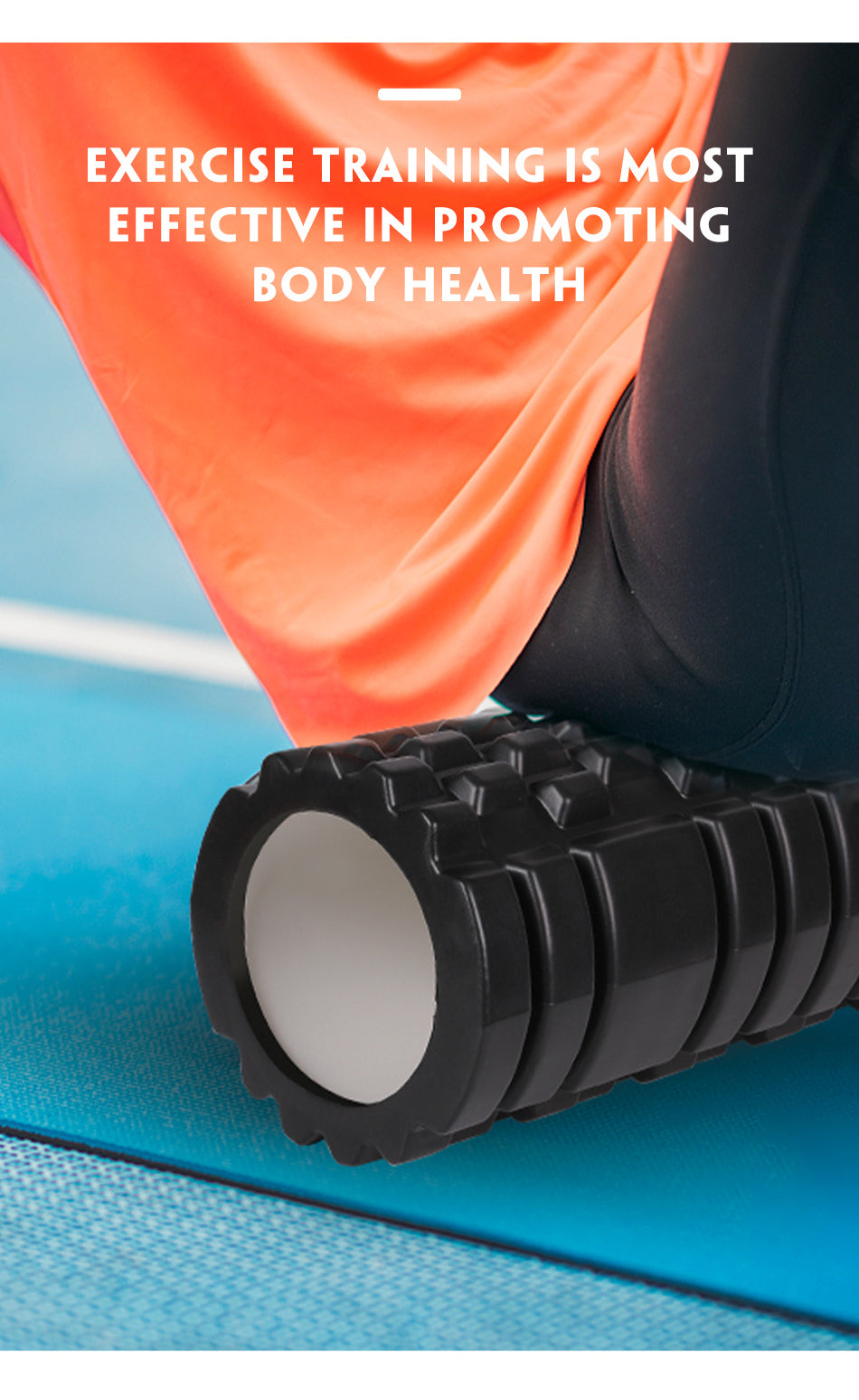 High-Tech Foam Roller – Deep Tissue Massage & Muscle Recovery