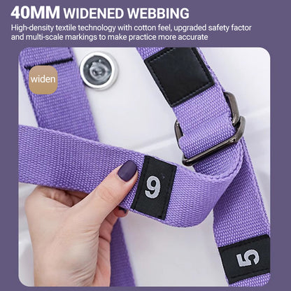 Adjustable Aerial Yoga Strap – Premium Stretching &amp; Flexibility Trainer