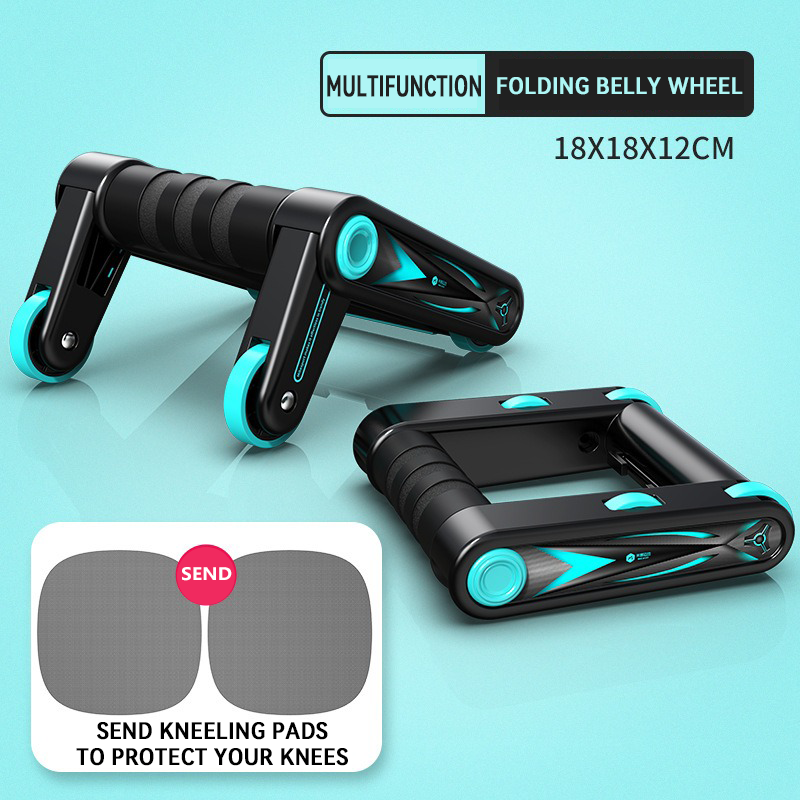 NENGNAI Multifunctional Abdominal Wheel – Foldable & Dual-Purpose